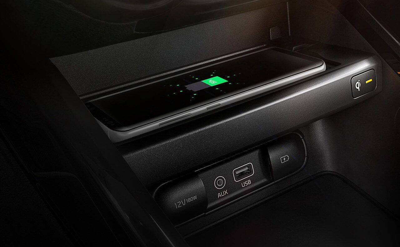 Wireless Device Charging in the 2019 Kia Forte