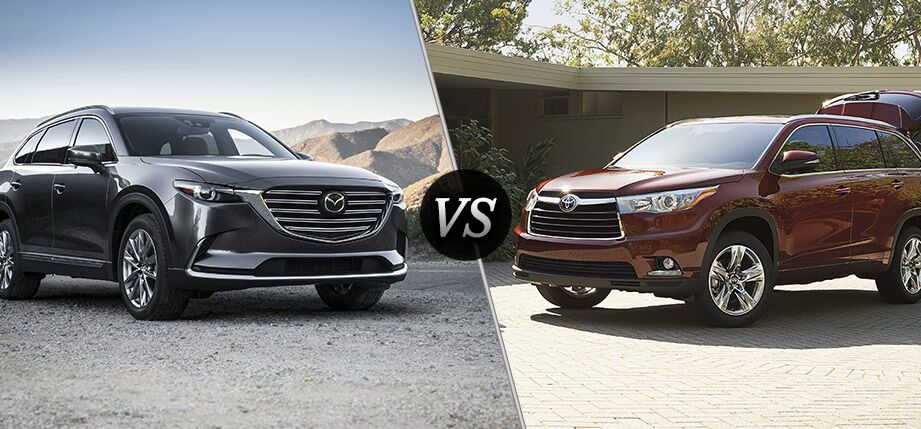 2016 Mazda CX-9 vs 2016 Toyota Highlander