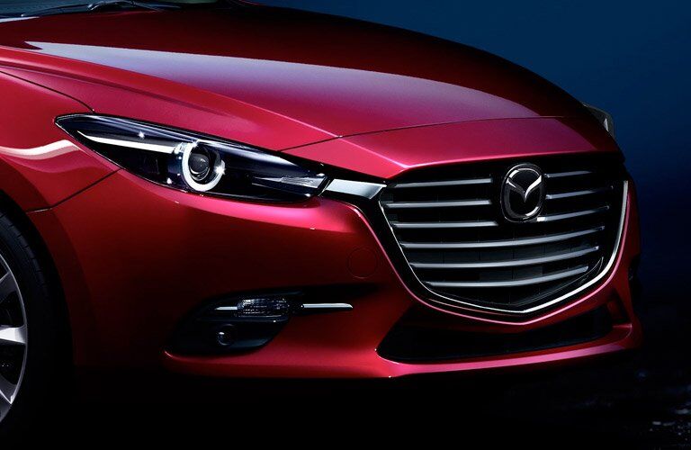2017 Mazda3 aerodynamic design