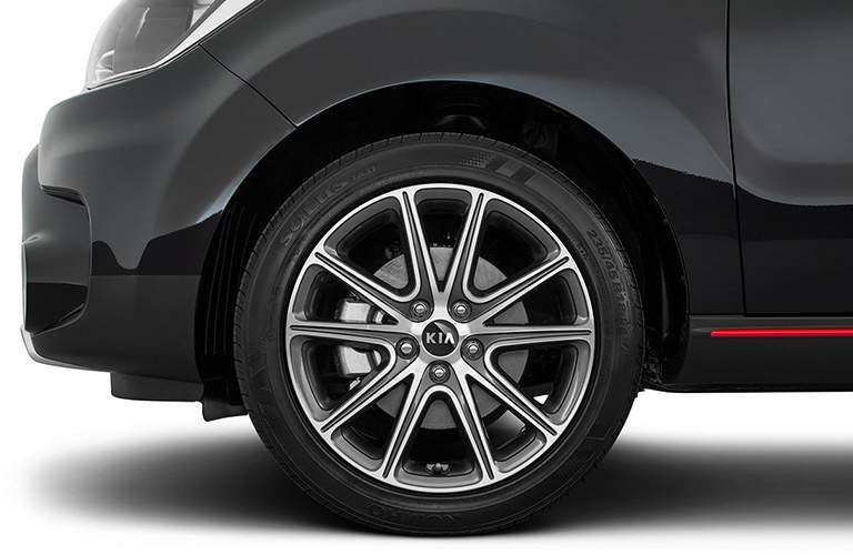 View of a tire on the 2018 Kia Soul