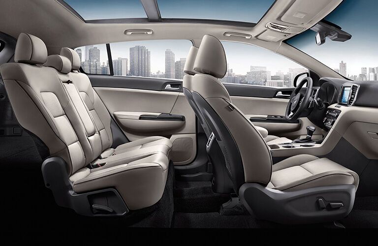 2019 Kia Sportage interior side view