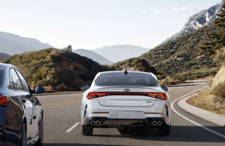 2021 Kia K5 rear view