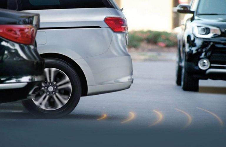 2021 Kia Sedona sensors view