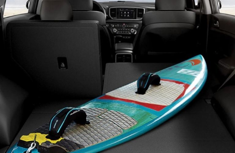 2021 Kia Sportage cargo view