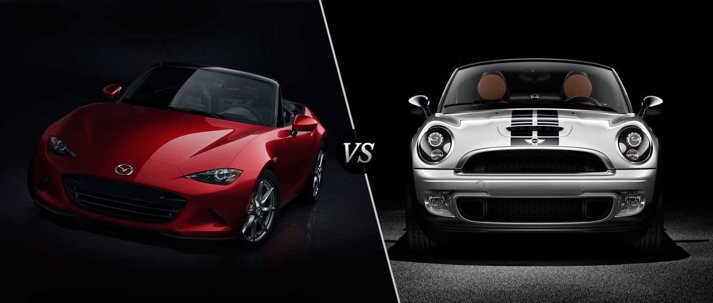 2016 Mazda Mx 5 Miata Vs 2017 Mini Roadster