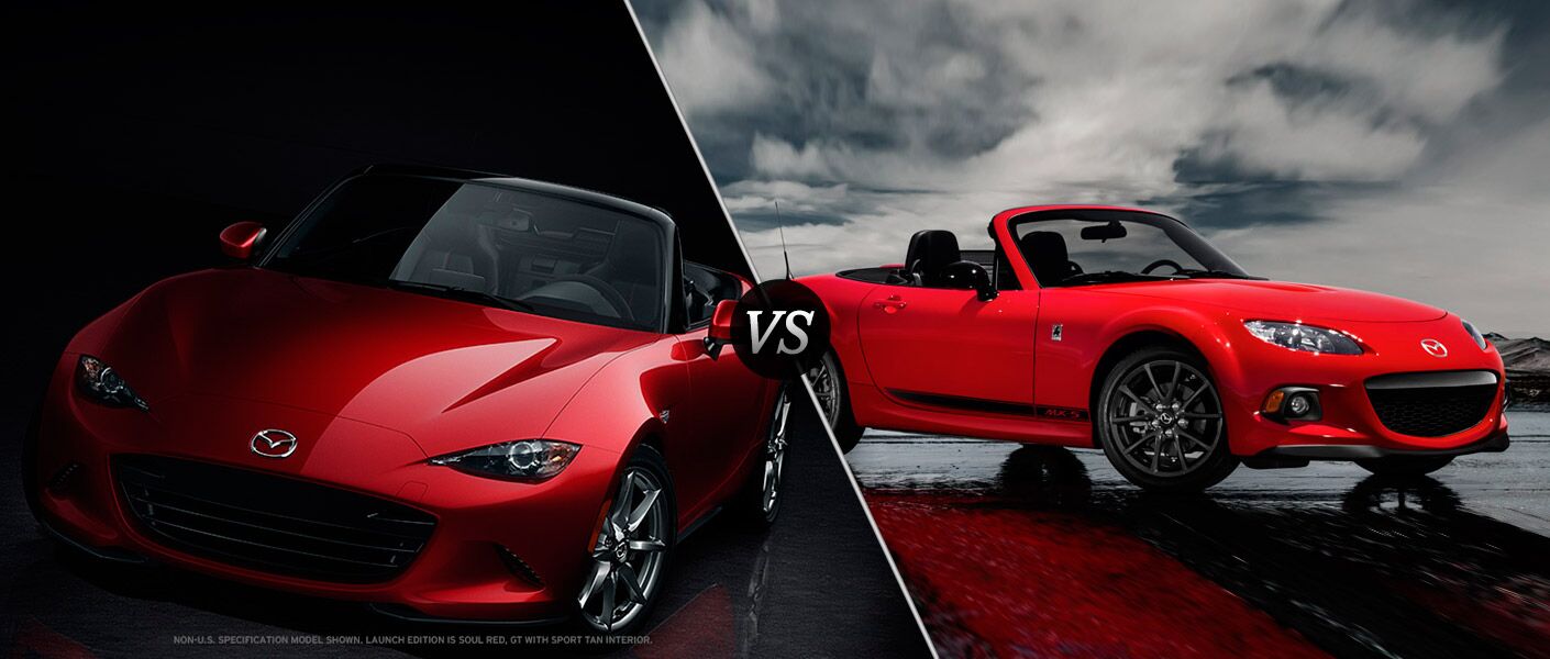 2016 Mazda MX5 Miata vs 2015 Mazda MX5 Miata