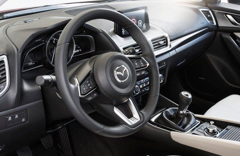 2017 mazda3 dash design