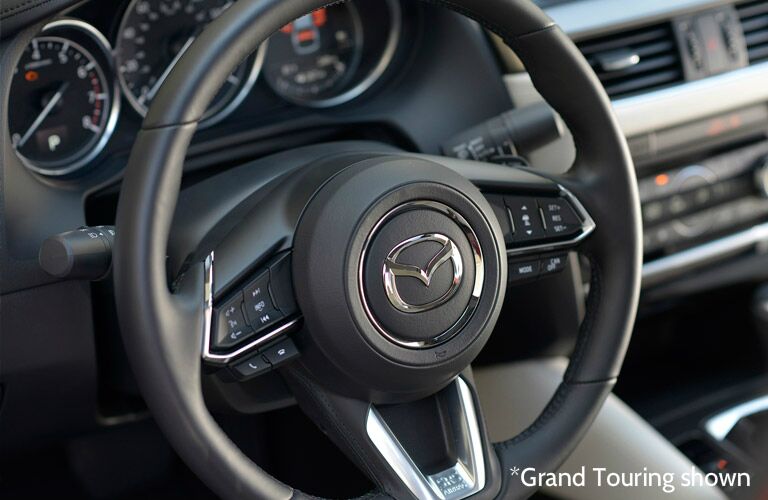 2017 mazda6 steering wheel controls and design