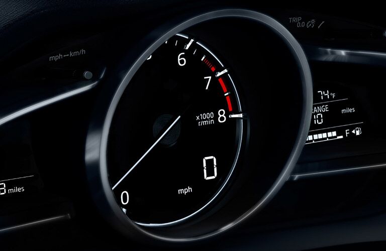2018 Mazda3 speedometer
