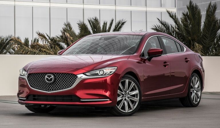 2018 Mazda6 red front side view
