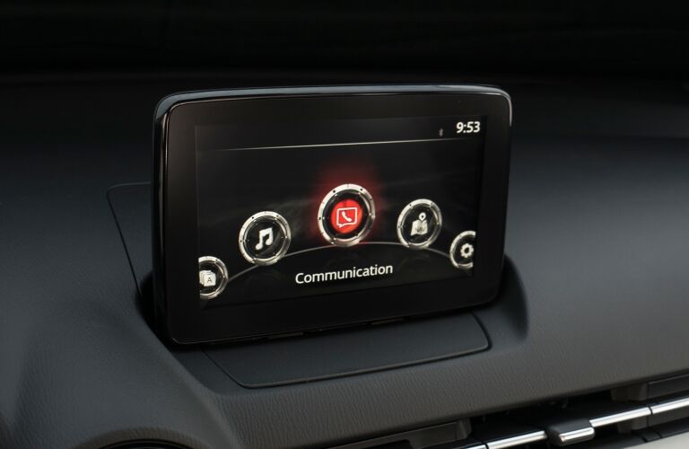 2018 Mazda CX-3 infotainment screen