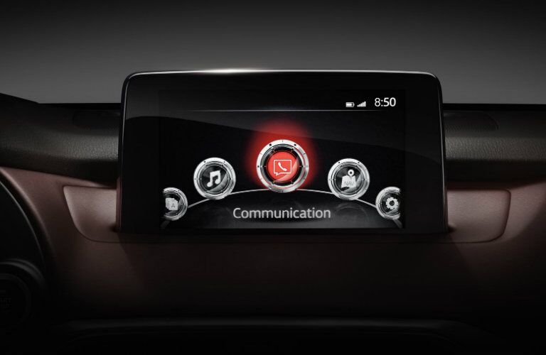 2018 Mazda CX-9 8-inch infotainment screen