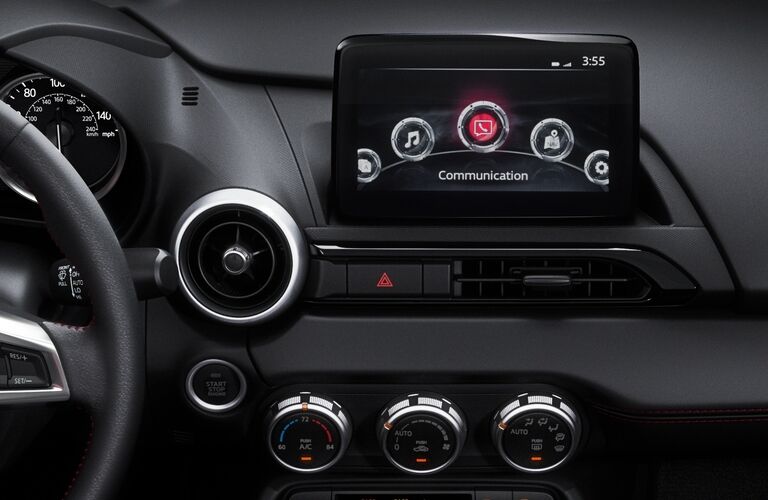 2018 Mazda MX-5 Miata infotainment system