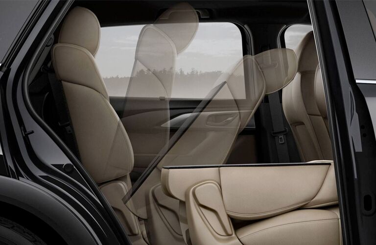 2019 Mazda CX-9 second row seat folding down
