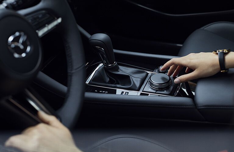 2019 Mazda3 center console