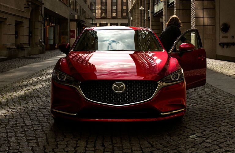 2019 Mazda6 red front view