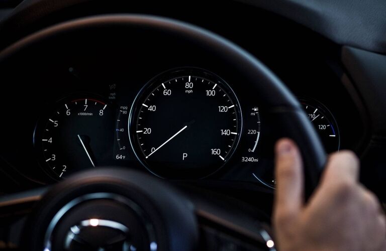 2019 Mazda CX-5 gauge cluster