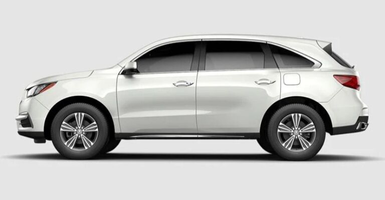2019 Acura MDX Advance white side view