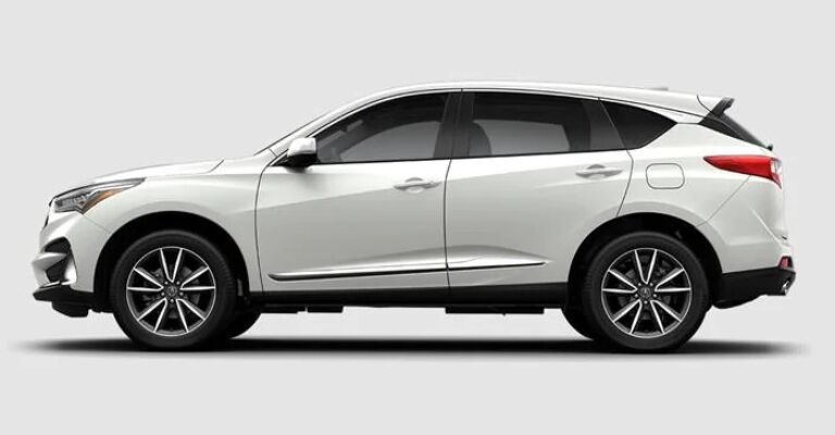 2019 Acura RDX Technology white side view