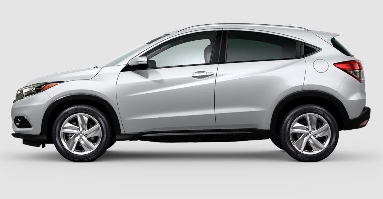 2019 Honda HR-V EX white side view