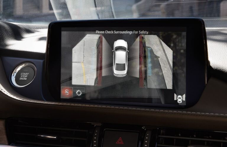 2019 Mazda6 360-degree view monitor