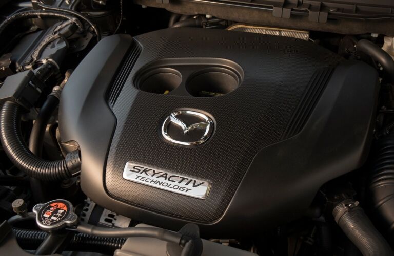2019 Mazda CX-5 engine under the hood