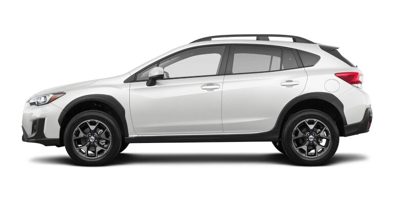 2019 Subaru Crosstrek Premium white side view