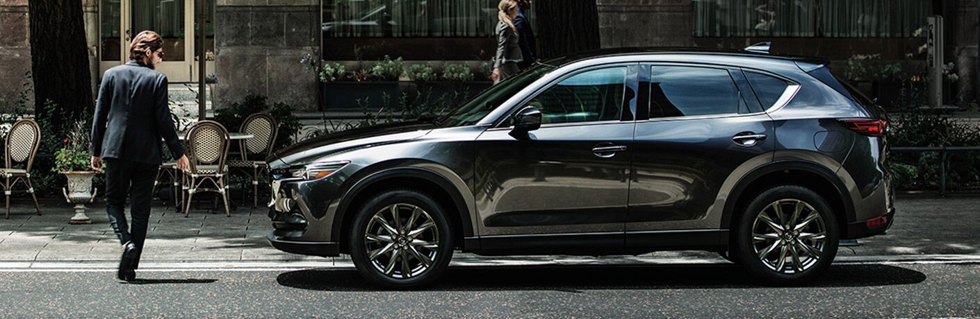 2020 Mazda CX-5 gray driver's side view