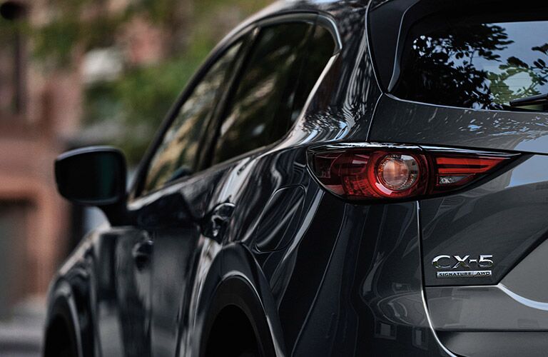 2020 Mazda CX-5 back view gray