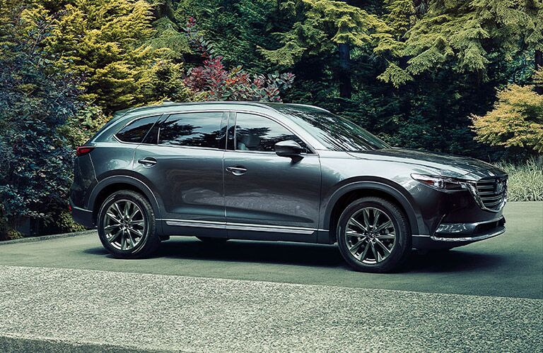 2020 Mazda CX-9 gray side view