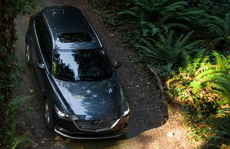 2020 Mazda CX-9 gray top view