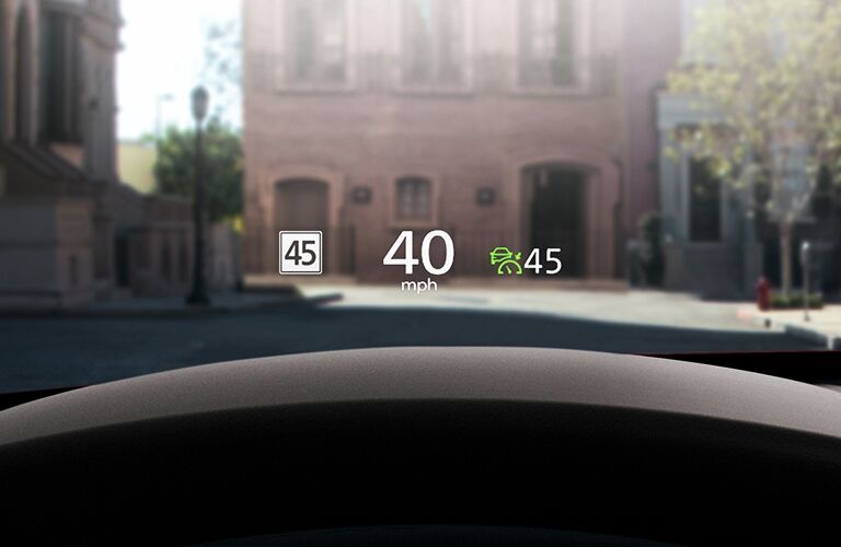 2020 Mazda CX-30 active driving display