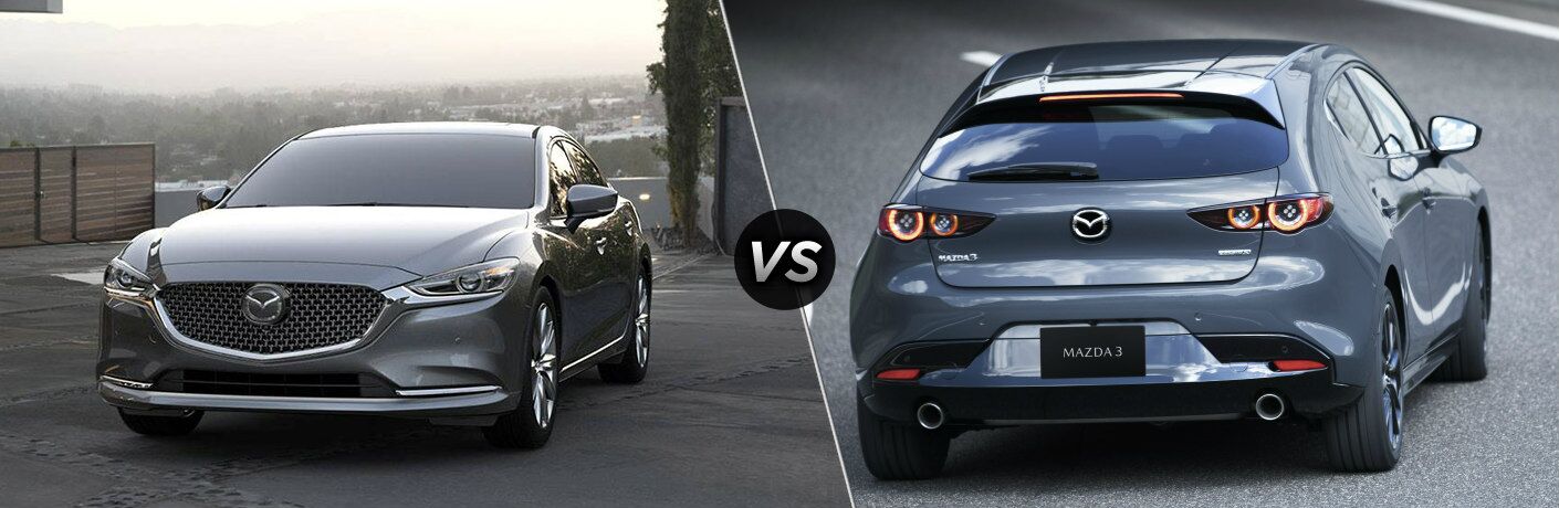 19 Mazda6 Vs 19 Mazda3 Hatchback