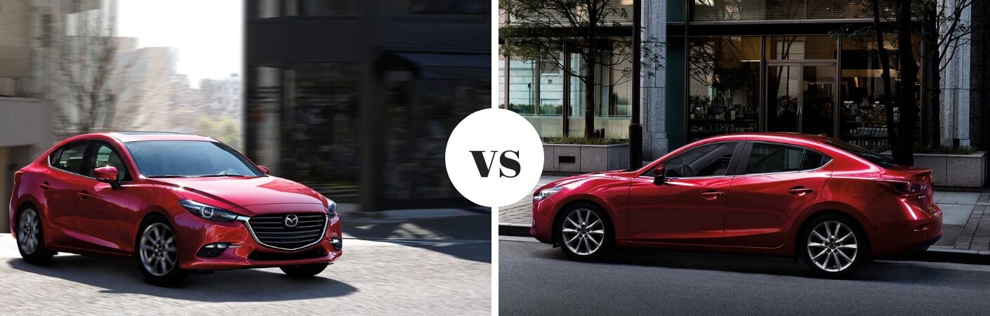 red mazda3 sport vs red mazda3 touring