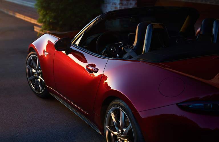 mazda mx-5 miata left side, exterior