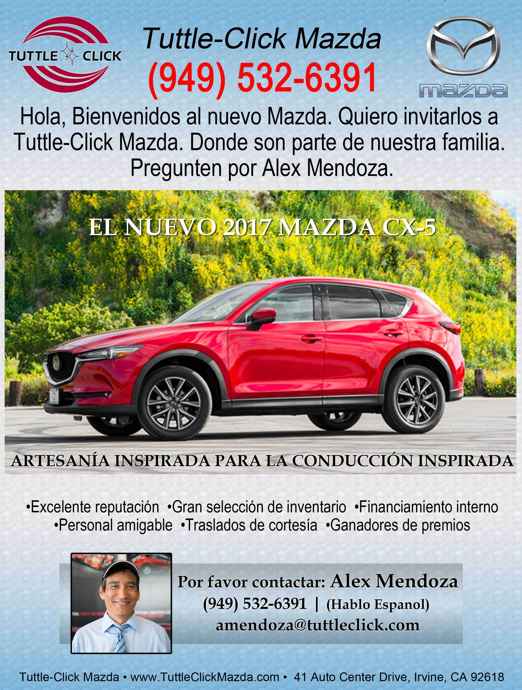 Se Habla Espanol In Irvine Ca At Tuttle Click Mazda
