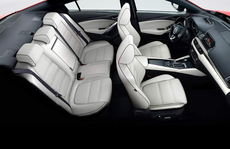 2017 Mazda6 View of Interior Seating in White