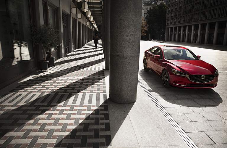 2018 Mazda6 Front End View in Red