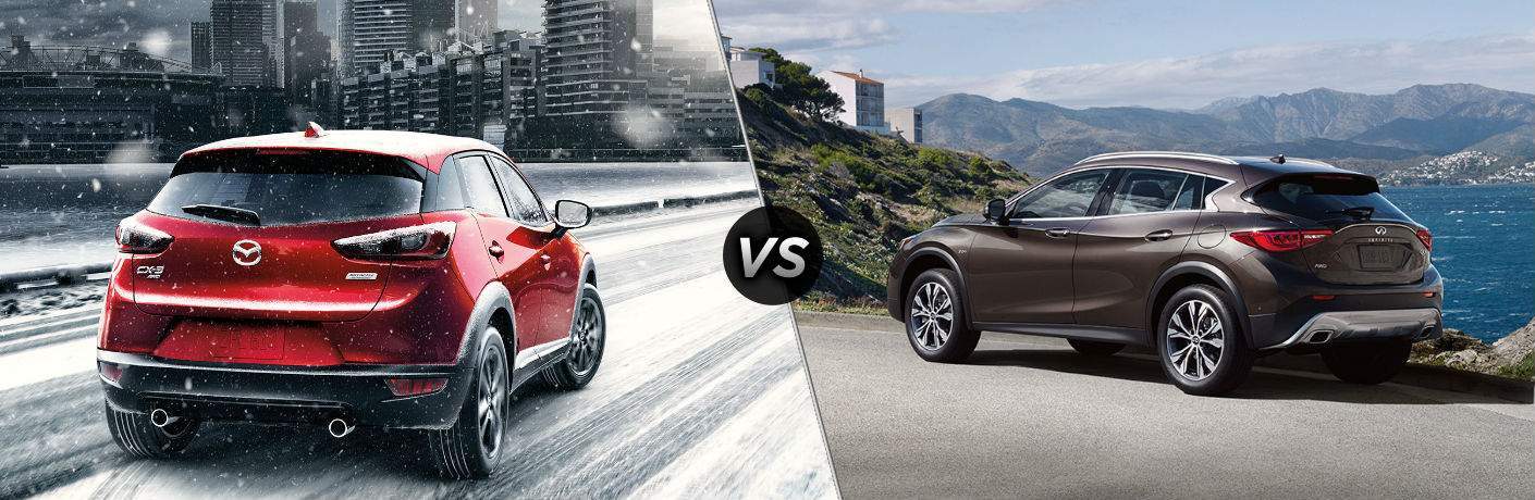 2018 Mazda Cx 3 Vs 2018 Infiniti Qx30