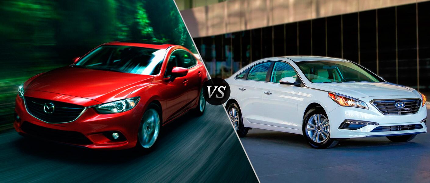 2015 Mazda 6 vs 2015 Hyundai Sonata