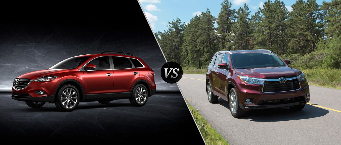 2015 Mazda CX-9 vs 2015 Toyota Highlander
