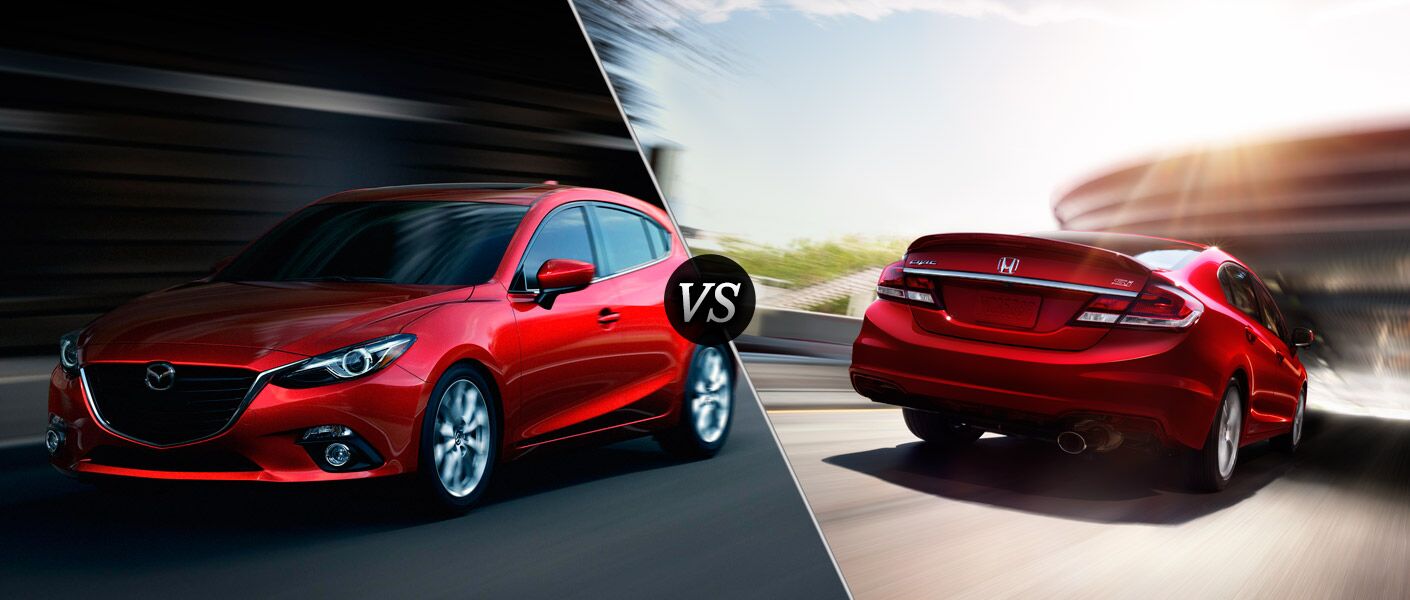 2015 Mazda3 vs 2015 Honda Civic