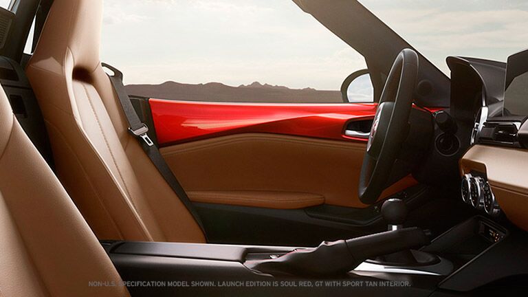 2016 Mazda Miata interior seating