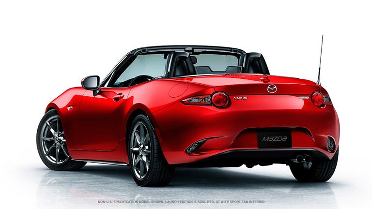 2016 Mazda Miata exterior rear