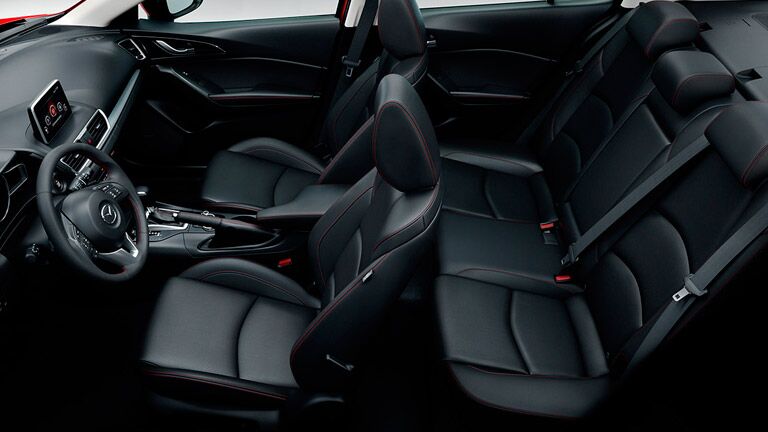 2016 Mazda 3 interior comparison