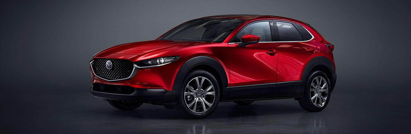 2020 Mazda CX-30 parked in a gray room