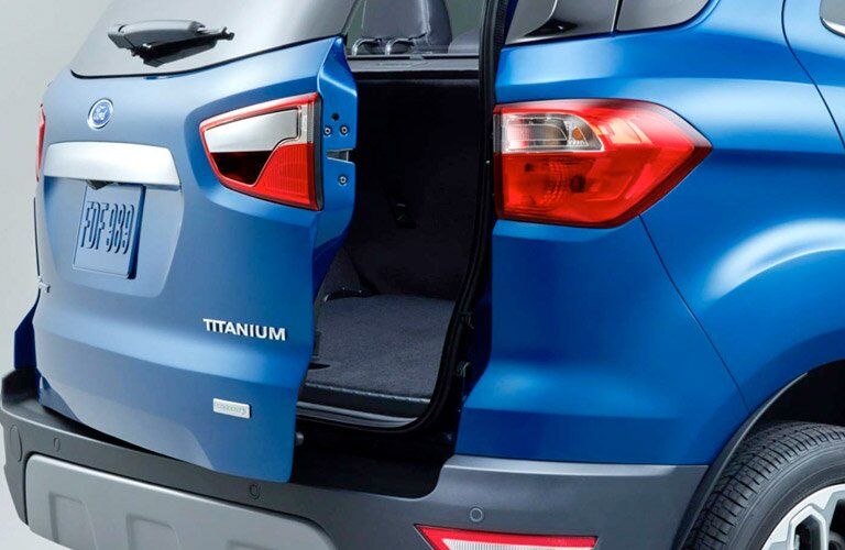2018 Ford EcoSport swing-style tailgate