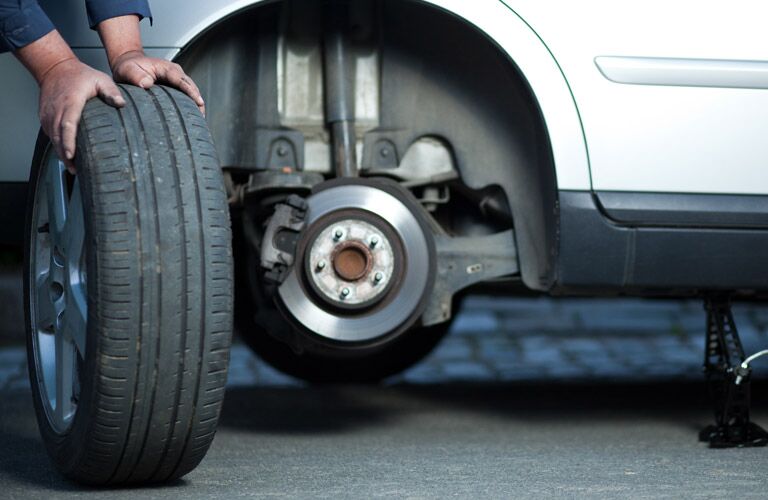 Use the service technicians at Serra Mazda in Trussville for your tire repair.