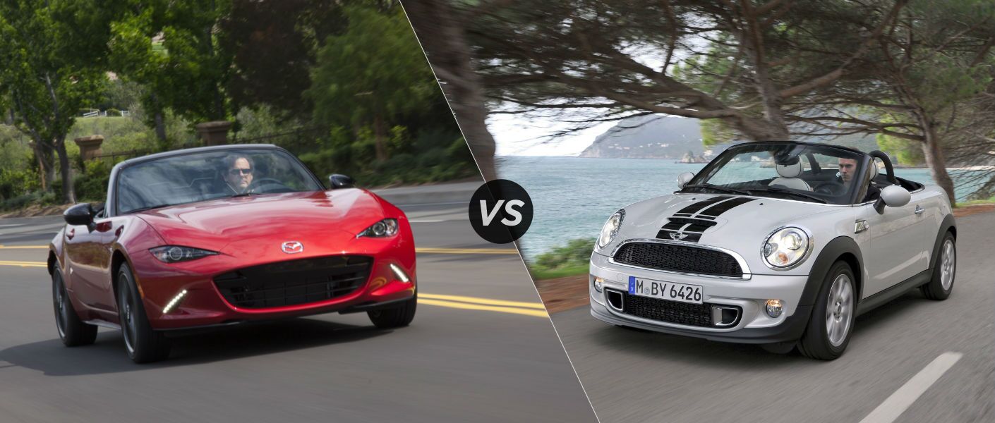 2016 Mazda Mx 5 Miata Vs Mini Roadster
