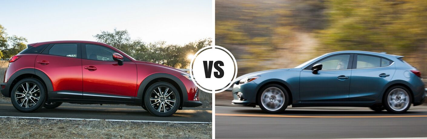 2017 Mazda Cx 3 Vs 2016 Mazda3 Hatchback